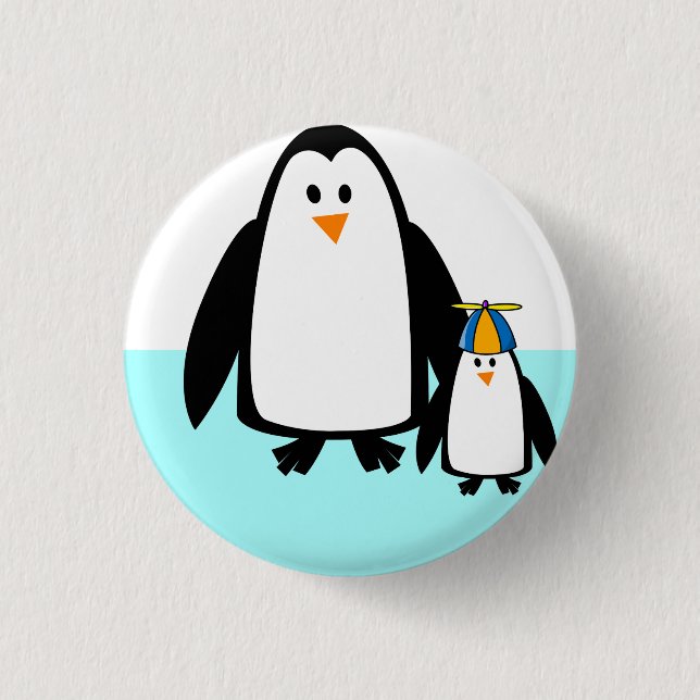 Penguiner, natur, djur knapp (Framsida)