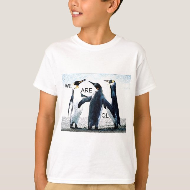 penguiner tee shirt (Framsida)