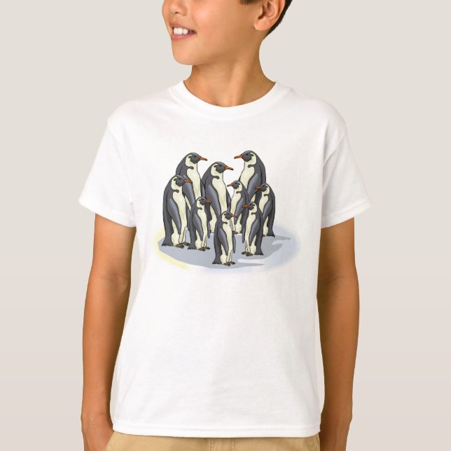 penguiner tee shirt (Framsida)