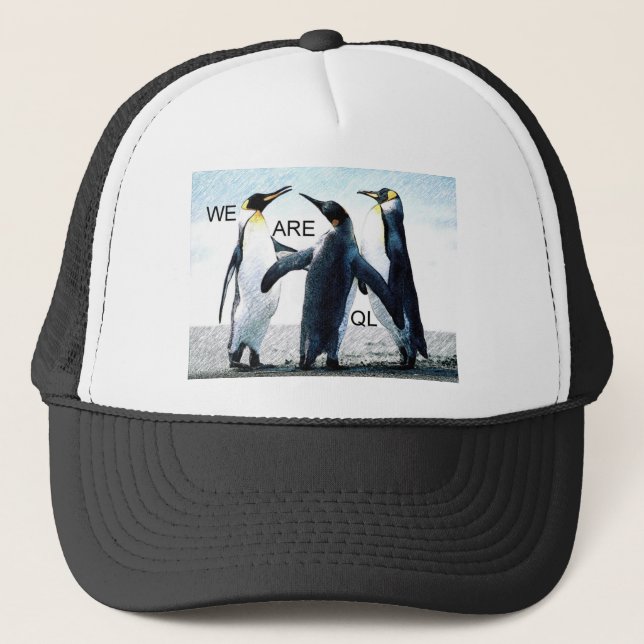 penguiner truckerkeps (Framsida)