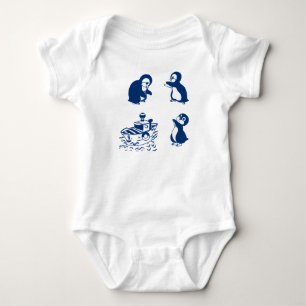 Penguiner, valar och delfiner t shirt