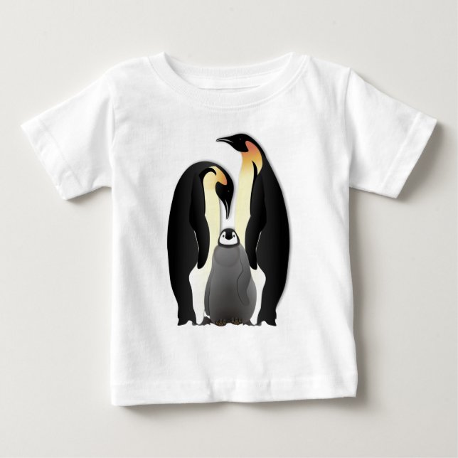 penguinfamilj t-shirt (Framsida)