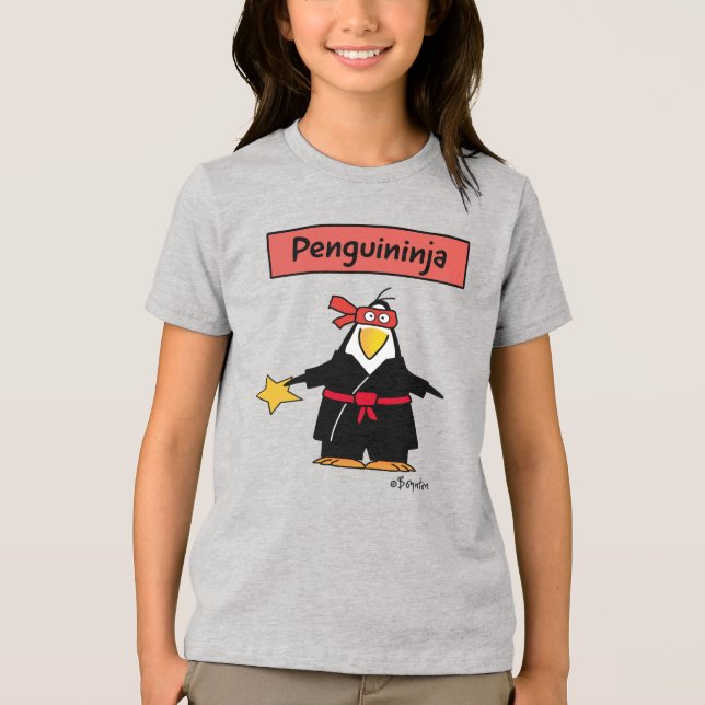 PENGUINJA penguin ninja av Sandra Boynton T Shirt (Framsida)