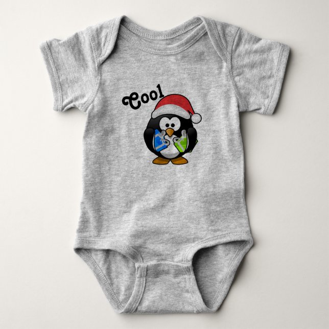Penguinkardydräkt T Shirt (Framsida)