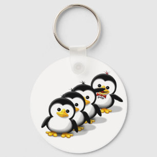 Penguinlås Nyckelring