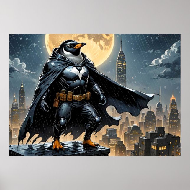 PENGUINPROTEKTOR FÖR KVÄLL 3 POSTER (Framsidan)
