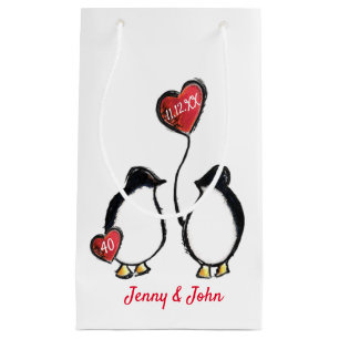 Penguins 40:e ruby bröllop-årsdag