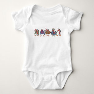 Penguins Baby Outfit T Shirt