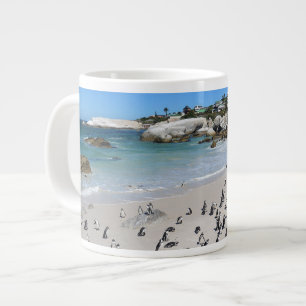 Penguins Boulders Beach Sydlig Afrika Jumbo Mugg