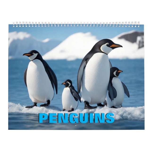 Penguins Calendar Kalender (Omslag)