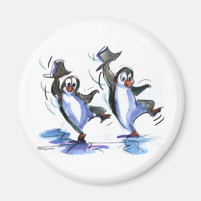 PeNgUiNs DaNciNg Magnet (Framsidan)