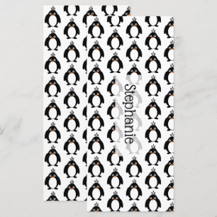 Penguins Design Bookmark