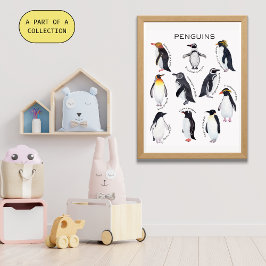 Penguins Education Poster Perfect Poster