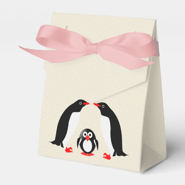 Penguins familj presentaskar (Framsidan Sidan)