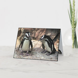 Penguins födelsedag kort