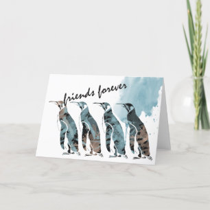Penguins Friends Forever Kort