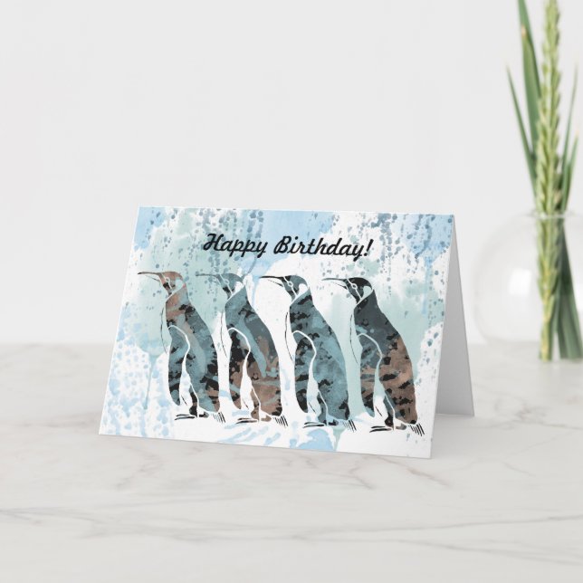 Penguins Friends Forever Kort (Framsida)