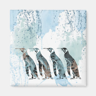 Penguins Friends Forever Magnet