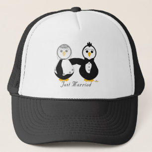Penguins Gifta sig Ny gifta Truckerkeps