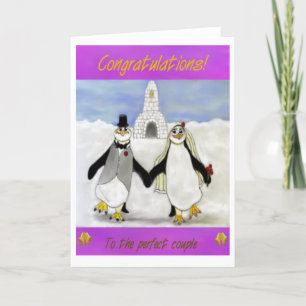 Penguins giftermål kort