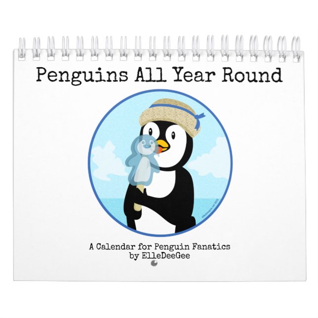 Penguins hela år-runda kalender (Omslag)