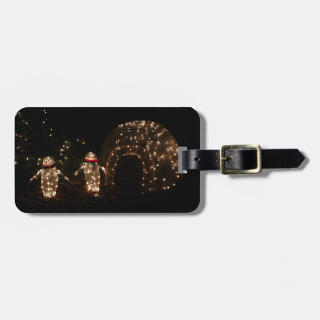 Penguins Helgdag Light-Visning Bagagebricka (Horisontell Framsida)