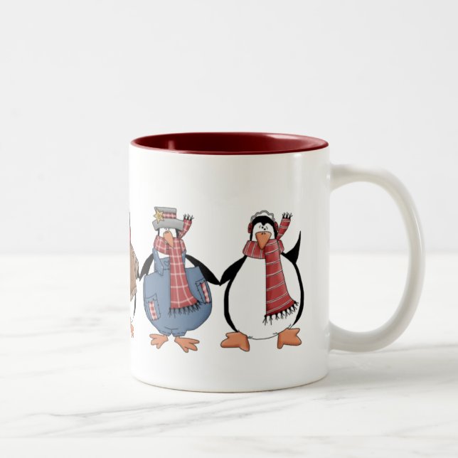 Penguins jul Mugg (Höger)