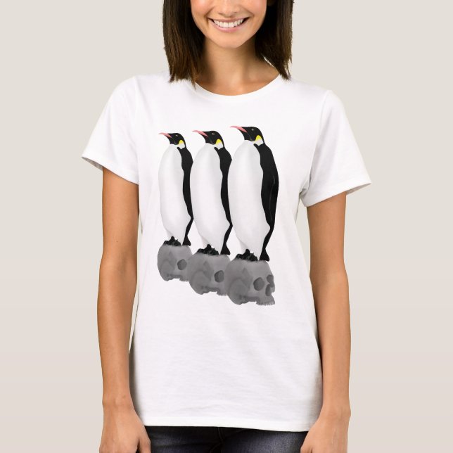 Penguins kommer att ärva jorden t shirt (Framsida)