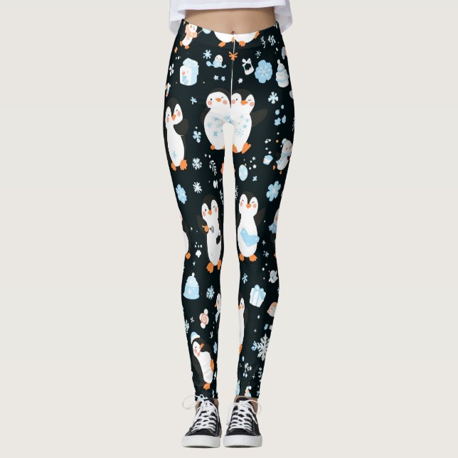 Penguins Leggings (Framsida)