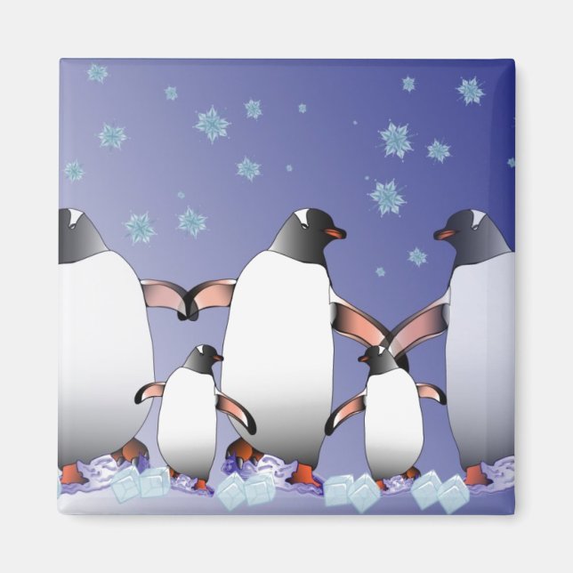 Penguins Magnet (Framsidan)