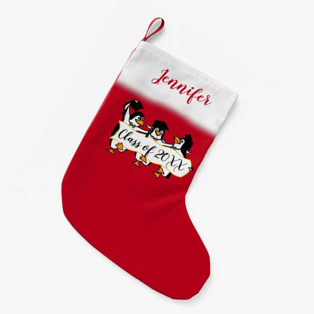 Penguins med Studenten Liten Julstrumpa (Framsidan (Hängande))