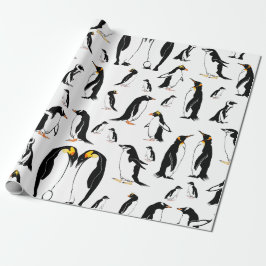 Penguins Mönster Presentpapper