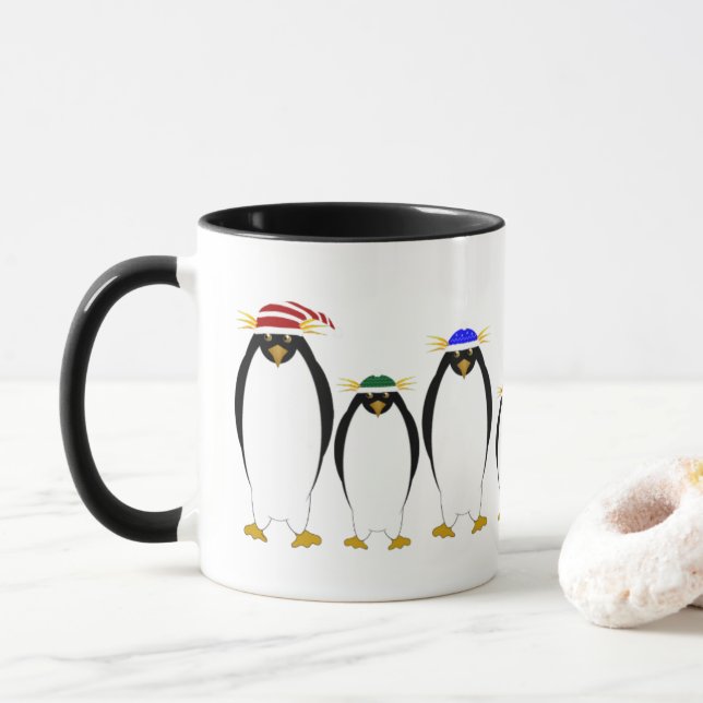 Penguins Mugg (Med munk)