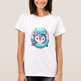 Penguins Oceanen Äventyr T Shirt