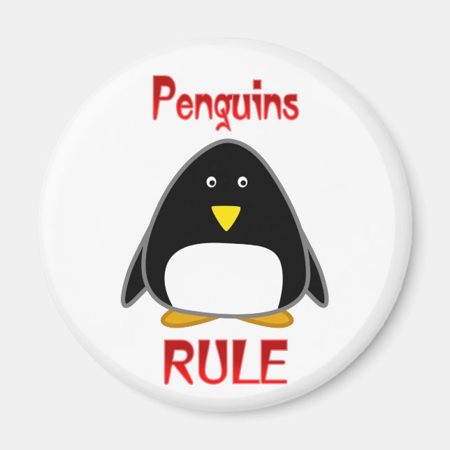 Penguins-regel Magnet (Framsidan)