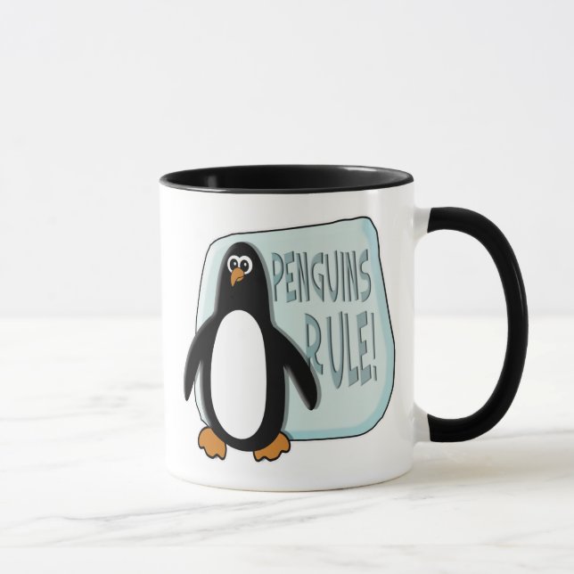 Penguins Rule Mugg (Höger)