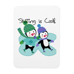 Penguins Skating är Coola Magnet