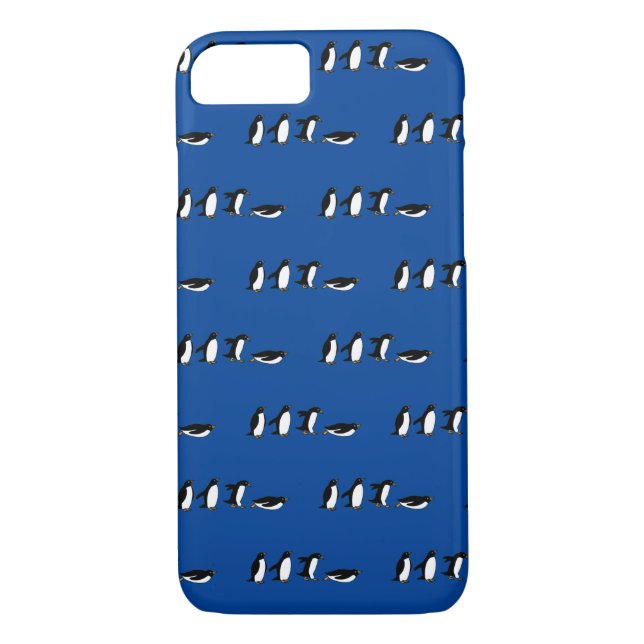 Penguins Sliding Fodral-Mate iphone case Case-Mate iPhone Skal (Baksida)