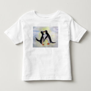 Penguins Småbarn Bra Jersey T-Shirt, White T-shirt