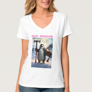 "Penguins Spara: Eco-Friendly T-Shirt" T Shirt