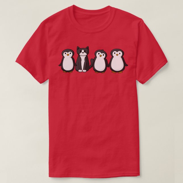 Penguins T Shirt (Design framsida)