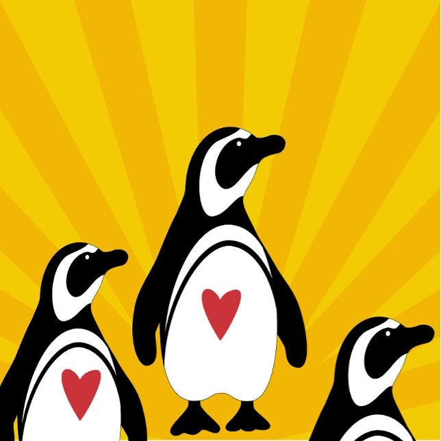 Penguins Två-Tonad Mugg (Skapare uppladdad)