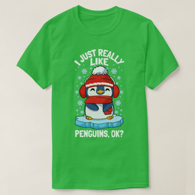Penguins Verkligen som Penguins2 T Shirt (Design framsida)
