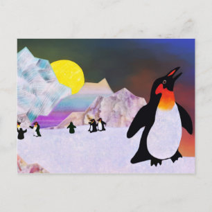 Penguins Vykort