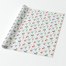 Penguins Wrapping Papper Presentpapper