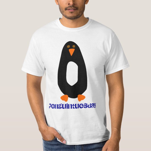 PenguinTuesday skjorta T-shirt (Framsida)