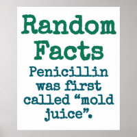 Penicillin kallades först Mold Juice - Trivia Fa