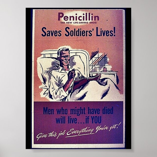 Penicillin Poster (Framsidan)