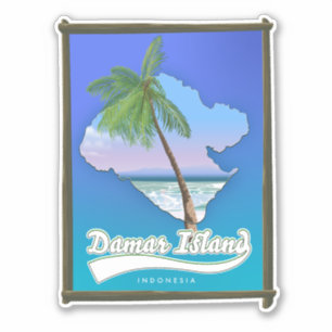 Penida Island Indonesia Klistermärken