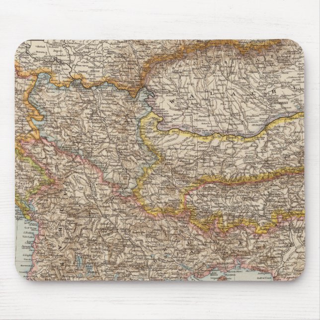 Peninsula 4 på Balkan Musmatta (Framsidan)